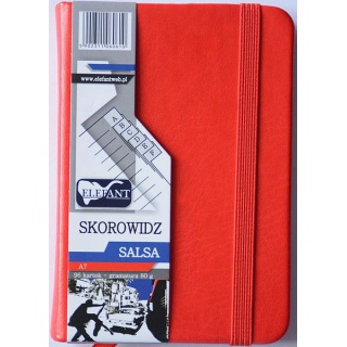 Salsa Skorwidz A7 czerwony, Zeszyty, Artykuły szkolne