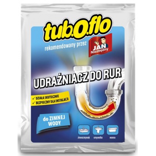 UDRAŻNIACZ DO RUR ZIMNA WODA 60g TUB.O.FLO, Środki czyszczące, Artykuły higieniczne i dozowniki