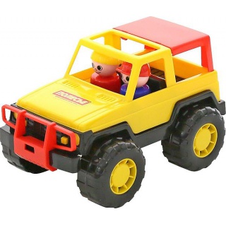 WOJAŻ SAMOCH&Oacute;D JEEP, Zabawki