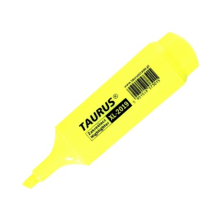 ZAKREŚLACZ TAURUS ŻÓŁTY, Textmarkery, Artykuły do pisania i korygowania