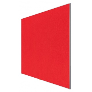Tablica filcowa NOBO, 72x41cm, panoramiczna 32", czerwona, Tablice filcowe, Prezentacja