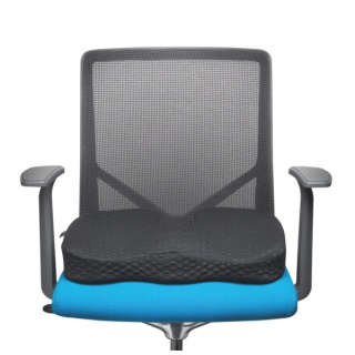 Poduszka na krzesło KENSINGTON Premium, żelowa, chłodząca, czarna, Ergonomia, Akcesoria komputerowe