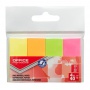 Filing Index Tabs OFFICE PRODUCTS, paper, 20x50 mm, 4x40 tabs, polybag, neon assorted colors