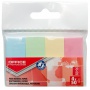 Filing Index Tabs OFFICE PRODUCTS, paper, 20x50 mm, 4x50 tabs, polybag, pastel assorted colors