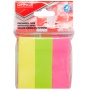 Filing Index Tabs OFFICE PRODUCTS, paper, 26x76 mm, 3x100 tabs, polybag, assorted colors