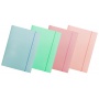 Teczka z gumką OFFICE PRODUCTS Pastel, karton/lakier, A4, 300gsm, 3-skrz., mix kolorów