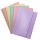 Teczka z gumką OFFICE PRODUCTS Pastel, karton/lakier, A4, 300gsm, 3-skrz., mix kolorów