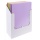 Teczka z gumką OFFICE PRODUCTS Pastel, karton/lakier, A4, 300gsm, 3-skrz., mix kolorów