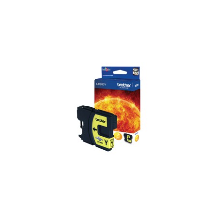Tusz Brother do DCP145C/165C/195C/365CN | 260 str. | yellow, Tusze, Materiały eksploatacyjne