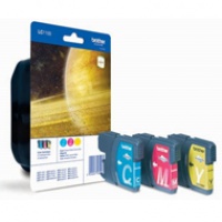 Zestaw tuszy Brother do DCP6690/MFC5895/6490/6890 | 3 x 325 str. | CMY, Tusze, Materiały eksploatacyjne