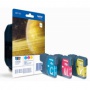 Zestaw tuszy Brother do DCP6690/MFC5895/6490/6890 | 3 x 325 str. | CMY, Tusze, Materiały eksploatacyjne