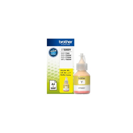 Tusz Brother do DCP-T300/T500W/T700W, MFC-T800W | 5 000 str. | yellow, Tusze, Materiały eksploatacyjne