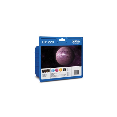 Zestaw tuszy Brother do DCP-J525/925/725 | 4 x 300 str. | CMYK, Tusze, Materiały eksploatacyjne