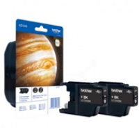 Zestaw dwóch tuszy Brother do DCP-J525/725/925, MFC-J6510 | 2 x 600 str. | black, Tusze, Materiały eksploatacyjne