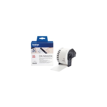Taśma ciągła Brother do QL-500A/500BS/500BW | 54 mm x 30,48m, Taśmy, Materiały eksploatacyjne
