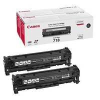 Zestaw dwóch tonerów Canon CRGP718BK do LBP-7200 | korp |2x 3 400 str. | black, Tonery, Materiały eksploatacyjne
