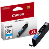 Tusz Canon CLI551CXL do iP-7250, MG-5450/6350 | 11ml | cyan, Tusze, Materiały eksploatacyjne