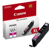 Tusz Canon CLI551MXL do iP-7250, MG-5450/6350 | 11ml | magenta, Tusze, Materiały eksploatacyjne