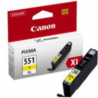 Tusz Canon CLI551YXL do iP-7250, MG-5450/6350 | 11ml | yellow, Tusze, Materiały eksploatacyjne
