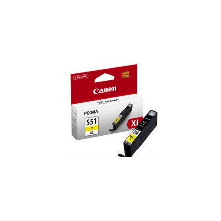 Tusz Canon CLI551YXL do iP-7250, MG-5450/6350 | 11ml | yellow, Tusze, Materiały eksploatacyjne
