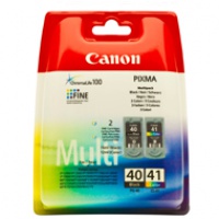 Zestaw dwóch tuszy Canon PG-40/CL-41 do iP1600/2600 | CMY + K, Tusze, Materiały eksploatacyjne
