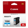 Tusz Canon PGI1500XLC do MB-2050/2350 | 12ml | cyan, Tusze, Materiały eksploatacyjne