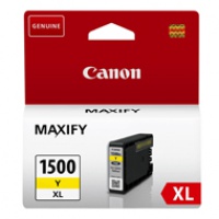 Tusz Canon PGI1500XLY do MB-2050/2350 | 12ml | yellow, Tusze, Materiały eksploatacyjne