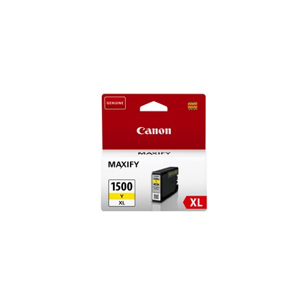 Tusz Canon PGI1500XLY do MB-2050/2350 | 12ml | yellow, Tusze, Materiały eksploatacyjne