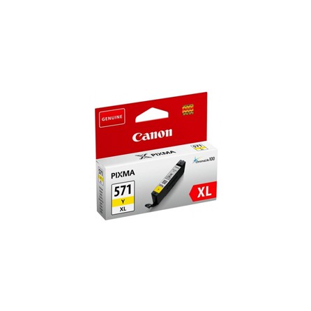 Tusz Canon CLI-571Y XL do Pixma MG-5750/6850/7750 | 11ml | yellow, Tusze, Materiały eksploatacyjne