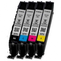 Tusz Canon CLI-571CMYK do Pixma MG-5750/6850/7750 | 4 x 7ml | CMYK, Tusze, Materiały eksploatacyjne