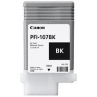 Tusz Canon PFI-107BK do iPF670/680/685/770/780/785 | 130ml | black, Tusze, Materiały eksploatacyjne