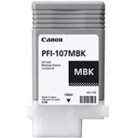 Tusz Canon PFI-107MBK do iPF670/680/685/770/780/785 | 130ml | matte black, Tusze, Materiały eksploatacyjne