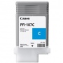 Tusz Canon PFI-107C do iPF670/680/685/770/780/785 | 130ml | cyan, Tusze, Materiały eksploatacyjne