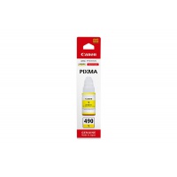 Tusz Canon GI-490 do Canon PIXMA G1400/G2400/G3400 | 70ml | yellow, Tusze, Materiały eksploatacyjne