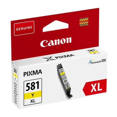 Tusz Canon CLI-581Y XL do Pixma TR7550/TR8550/TS6150 | 8,3ml | yellow, Tusze, Materiały eksploatacyjne