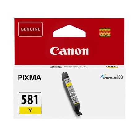 Tusz Canon CLI-581Y do Pixma TR7550/TR8550/TS6150 | 5,6ml | yellow, Tusze, Materiały eksploatacyjne