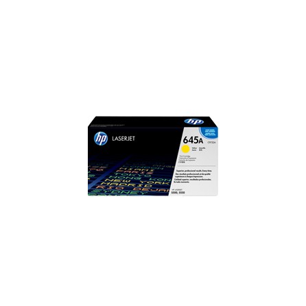 Toner HP 645A do Color LaserJet 5500/5550 | 12 000 str. | yellow, Tonery, Materiały eksploatacyjne