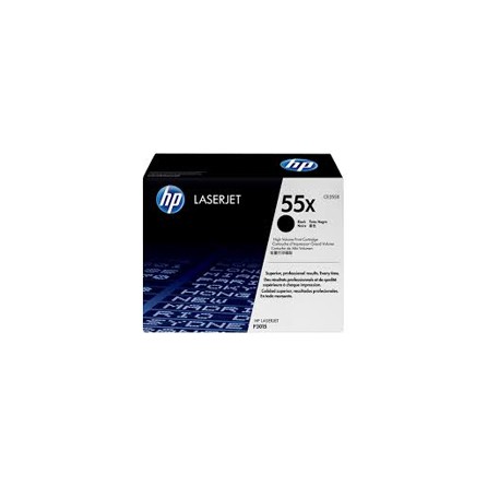 Toner HP 55X do LaserJet P3015, M525 | 12 500 str. | black, Tonery, Materiały eksploatacyjne