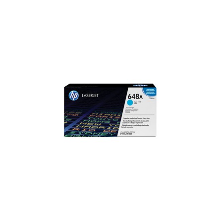 Toner HP 648A do LaserJet CP4025/4525 | 11 000 str. | cyan, Tonery, Materiały eksploatacyjne