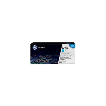 Toner HP 650A do Color LaserJet CP5525, M750 | 15 000 str. | cyan, Tonery, Materiały eksploatacyjne