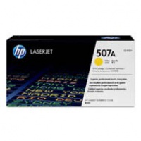 Toner HP 507A do LaserJet M551/570/575 | 6 000 str. | yellow, Tonery, Materiały eksploatacyjne