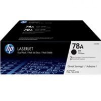 Zestaw dwóch tonerów HP 78A do LaserJet Pro 1566/1606 | 2 x 2 100 str. | black, Tonery, Materiały eksploatacyjne