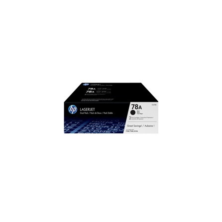 Zestaw dwóch tonerów HP 78A do LaserJet Pro 1566/1606 | 2 x 2 100 str. | black, Tonery, Materiały eksploatacyjne