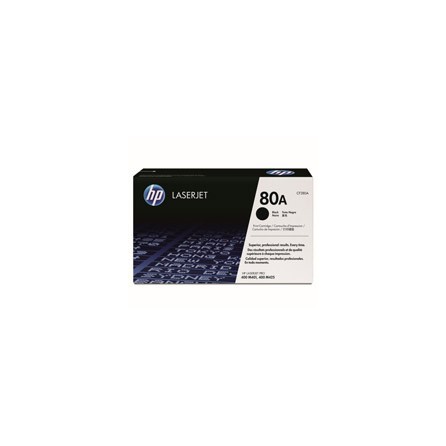 Toner HP 80A do LaserJet Pro 400 M401/425 | 2 700 str. | black, Tonery, Materiały eksploatacyjne