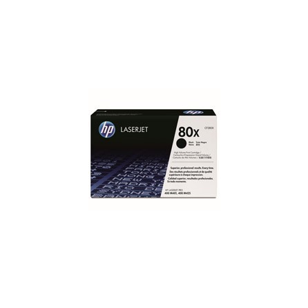 Toner HP 80X do LaserJet Pro 400 M401/425 | 6 900 str. | black, Tonery, Materiały eksploatacyjne