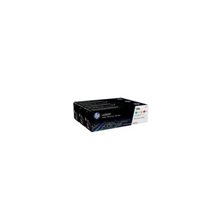 Zestaw trzech tonerów HP 128A do LJ Pro CP1525 ,CM1415 | 3 x 1 300 str. | CMY, Tonery, Materiały eksploatacyjne