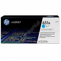 Toner HP 651A do HP LaserJet E 700 color M775 | 16 000 str. | cyan, Tonery, Materiały eksploatacyjne