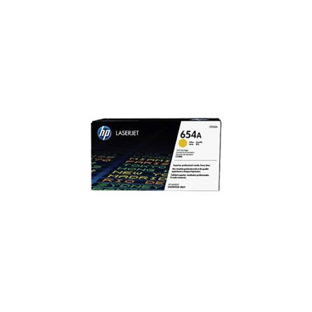 Toner HP 654A do Color LaserJet Enterprise M651 | 15 000 str. | yellow, Tonery, Materiały eksploatacyjne