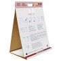 Flipchart Pad BI-OFFICE, Self-adhesive, 54x58. 5cm, plain