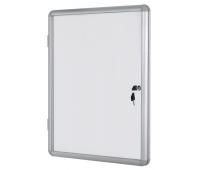 Dry-wipe Magnetic Display Case BI-OFFICE, 9xA4, 67x93cm, white